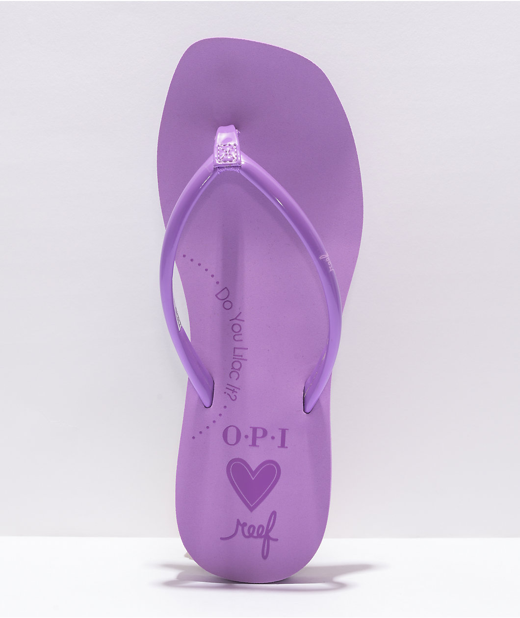 Reef x OPI Lilac Sandals