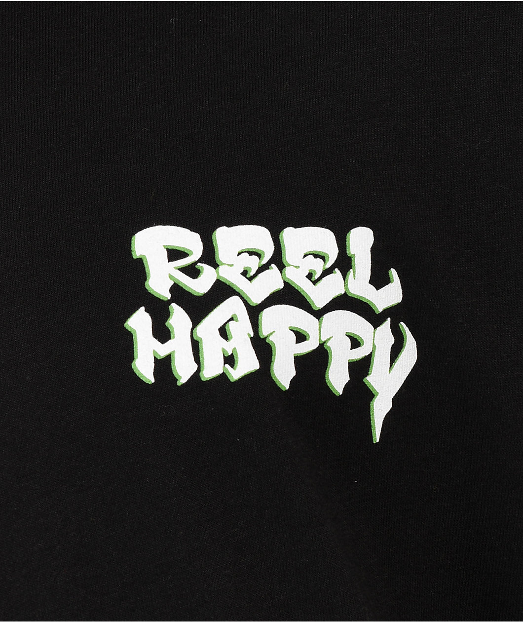 Reel Happy Co. Guardian Black T-Shirt