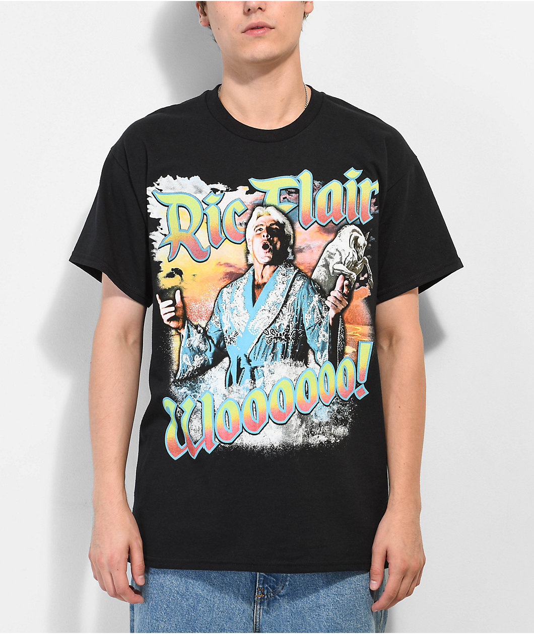 Ric Flair Stallion Black T-Shirt