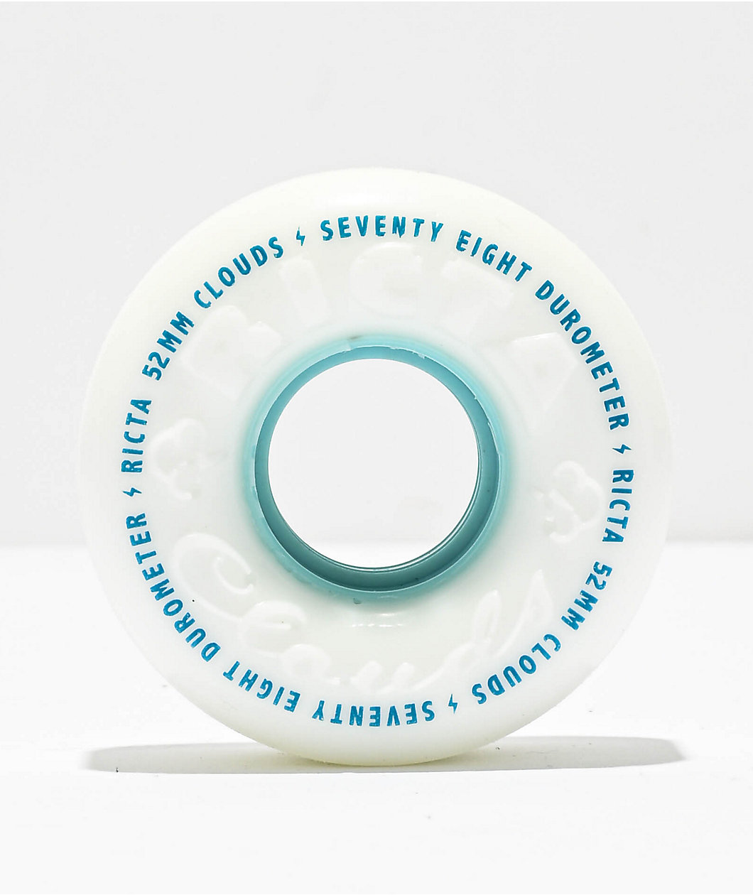 Ricta Clouds 52mm 78a White Cruiser Skateboard Wheels