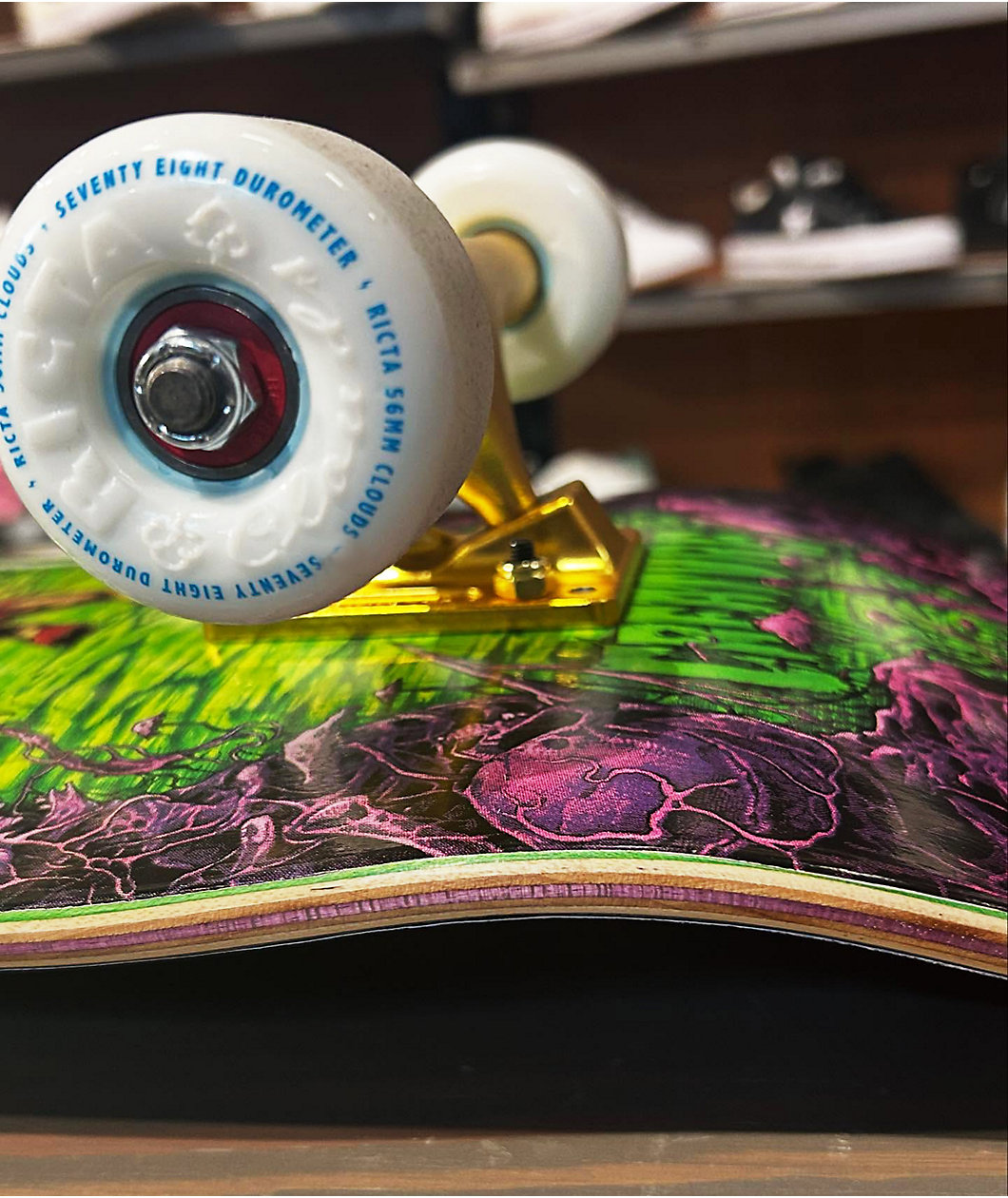 Ricta Clouds White 56mm 78a Skateboard Wheels