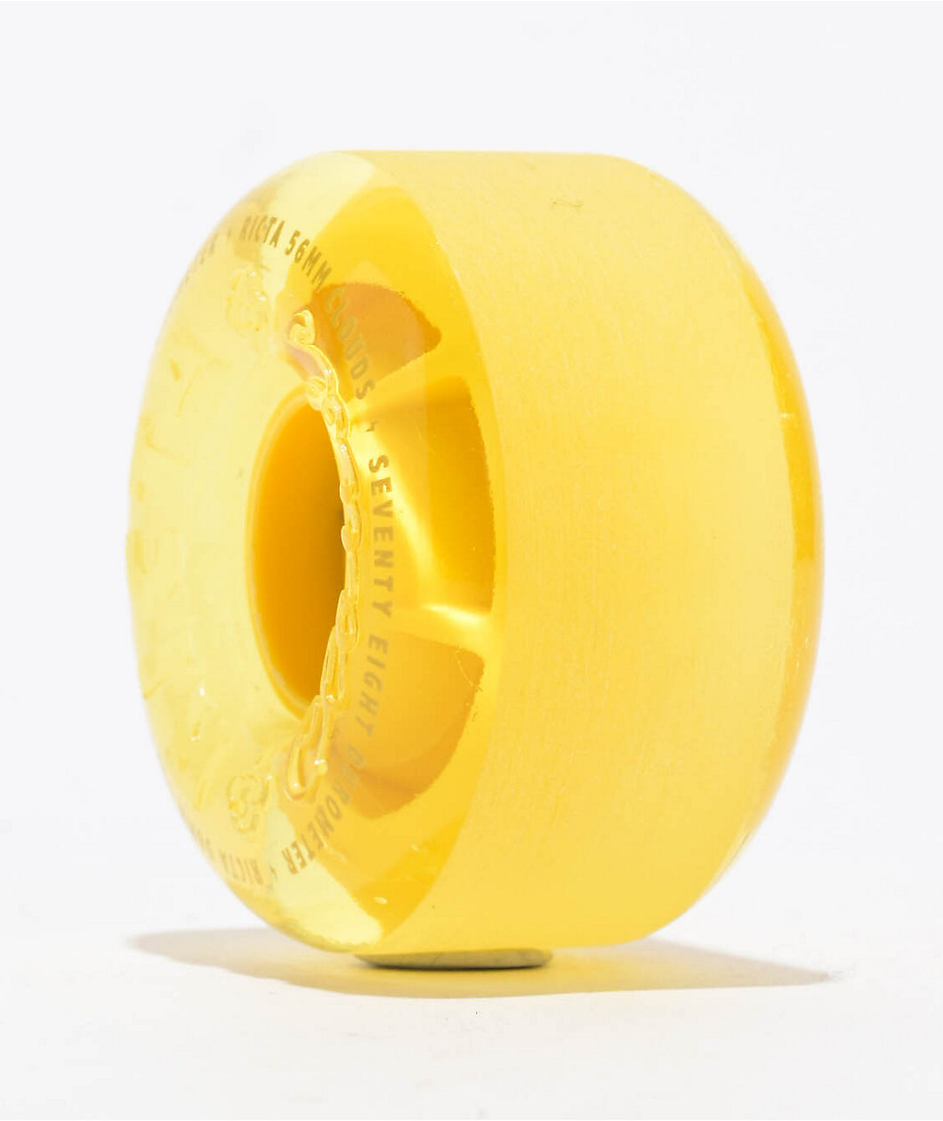 Ricta High Vis Clouds Yellow 56mm 78a Cruiser Skateboard Wheels