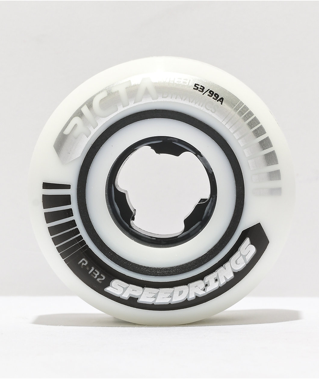 Ricta Speedrings 53mm 99a White Skateboard Wheels