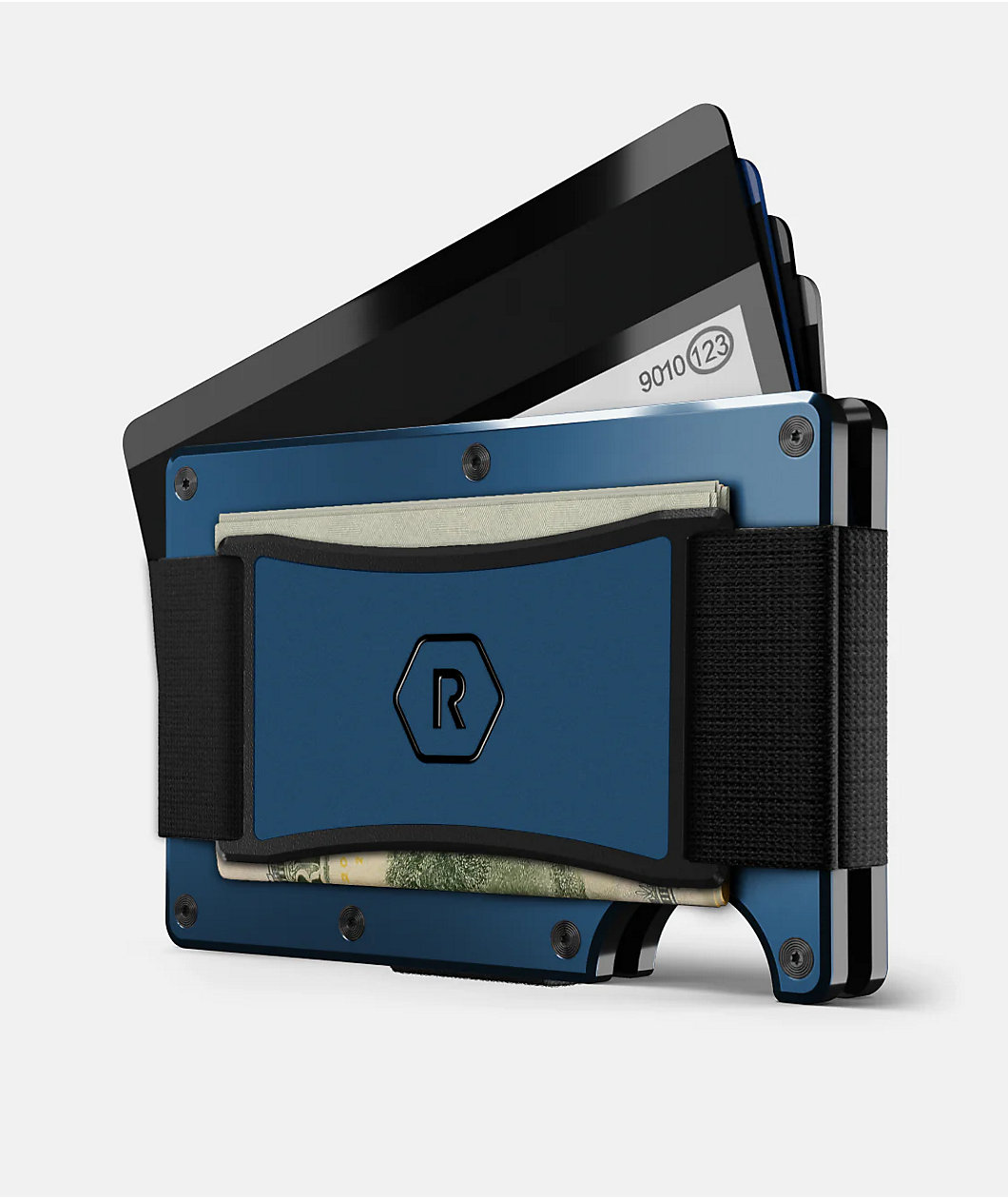 Ridge Alpine Navy Metal Cardholder Wallet