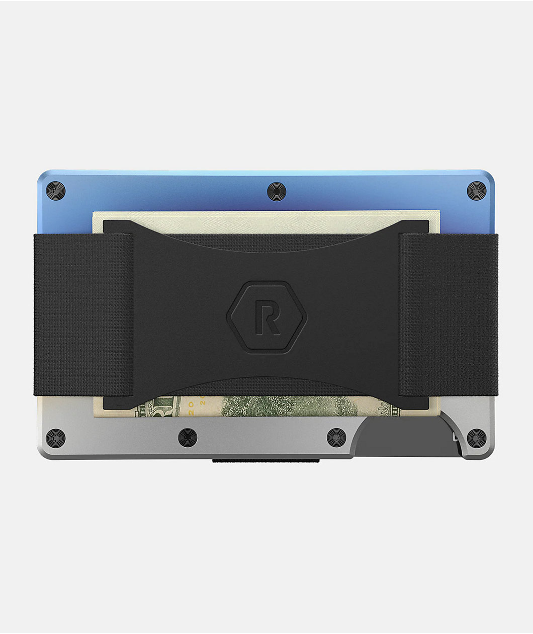 Ridge Burnt Metal Cardholder Wallet