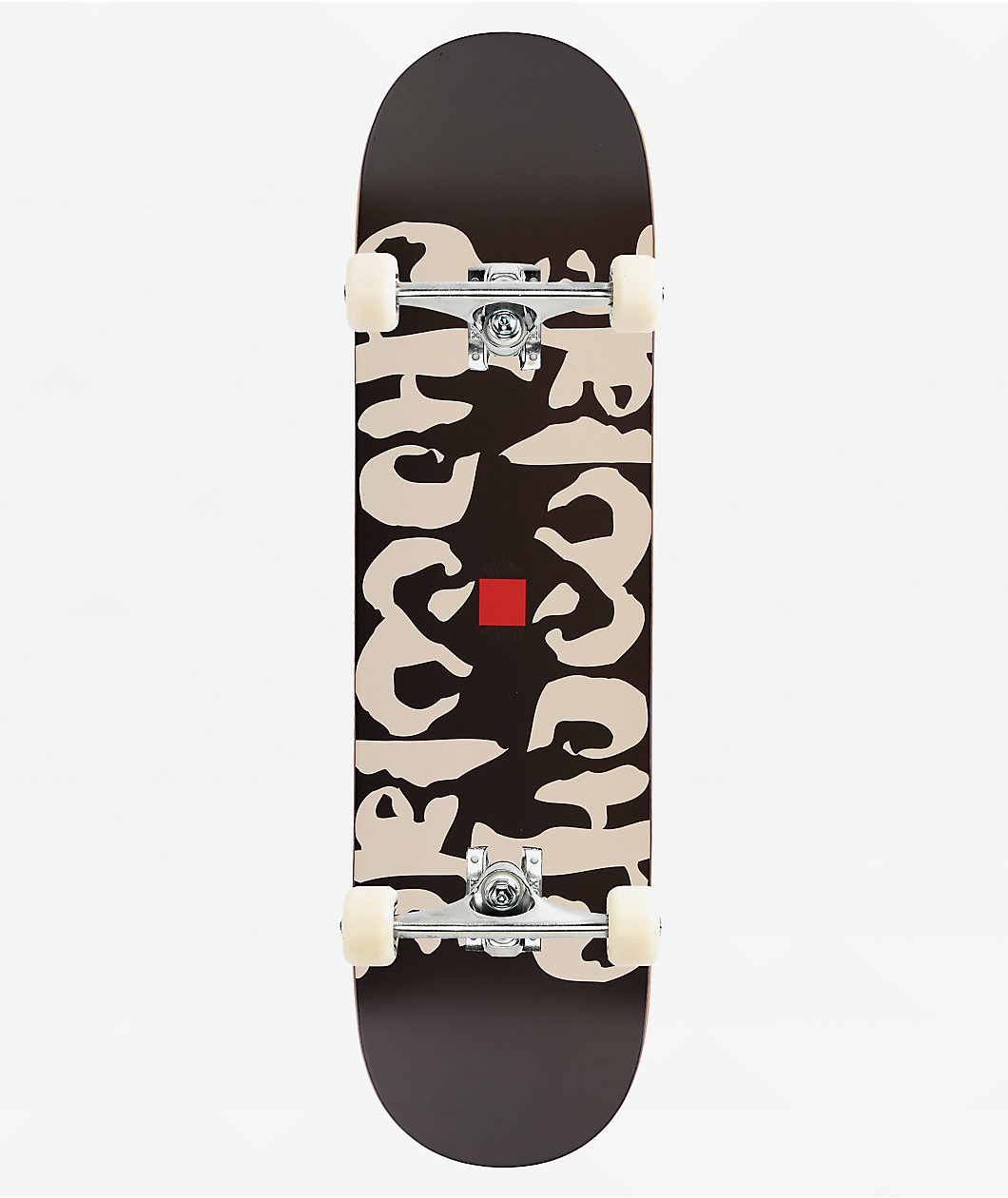 Roberts Chocolate Ink Blot 8.25" Skateboard Complete