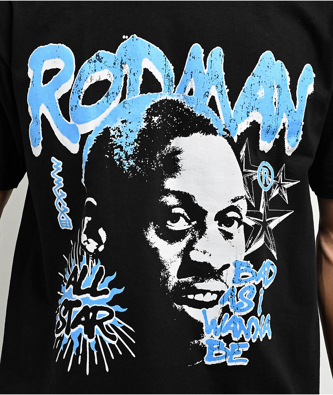 Rodman Apparel All Star Black T-Shirt