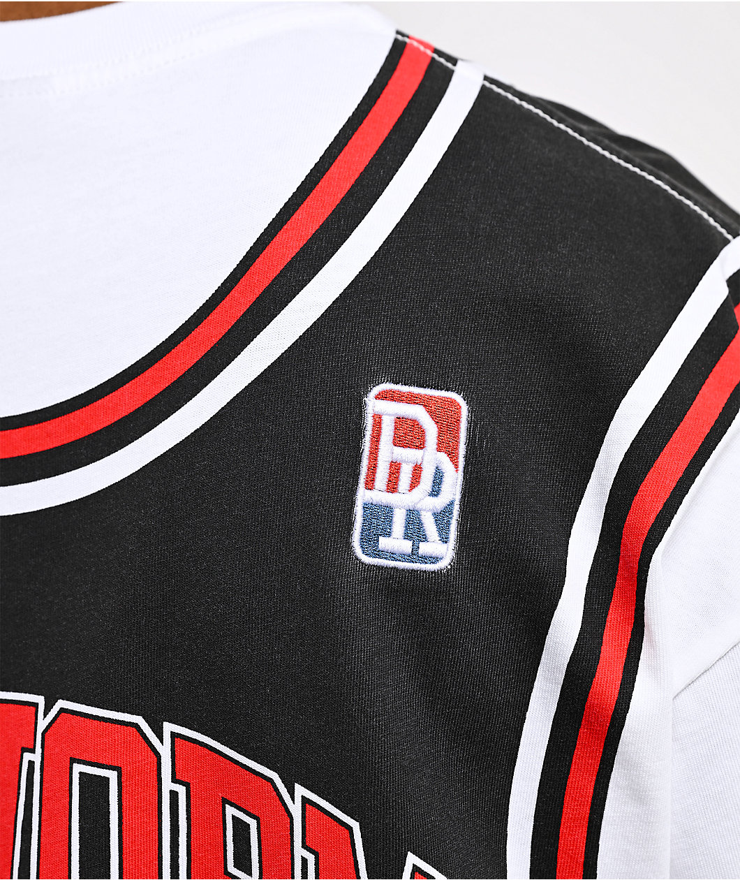Rodman Apparel Backwards Jersey Black & White T-Shirt