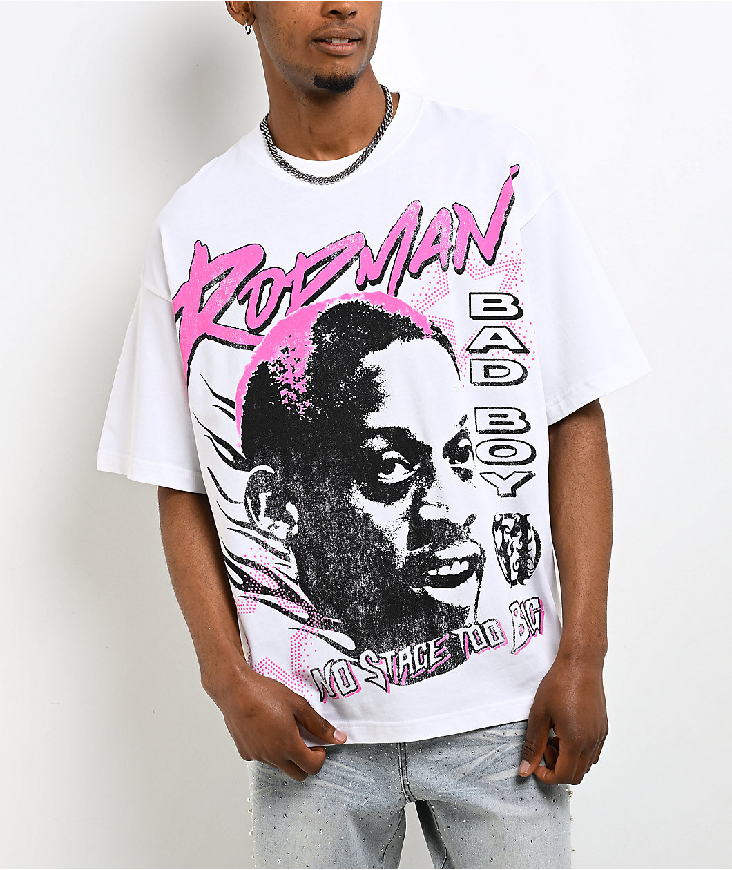 Rodman Apparel Bad Boy Era White T-Shirt