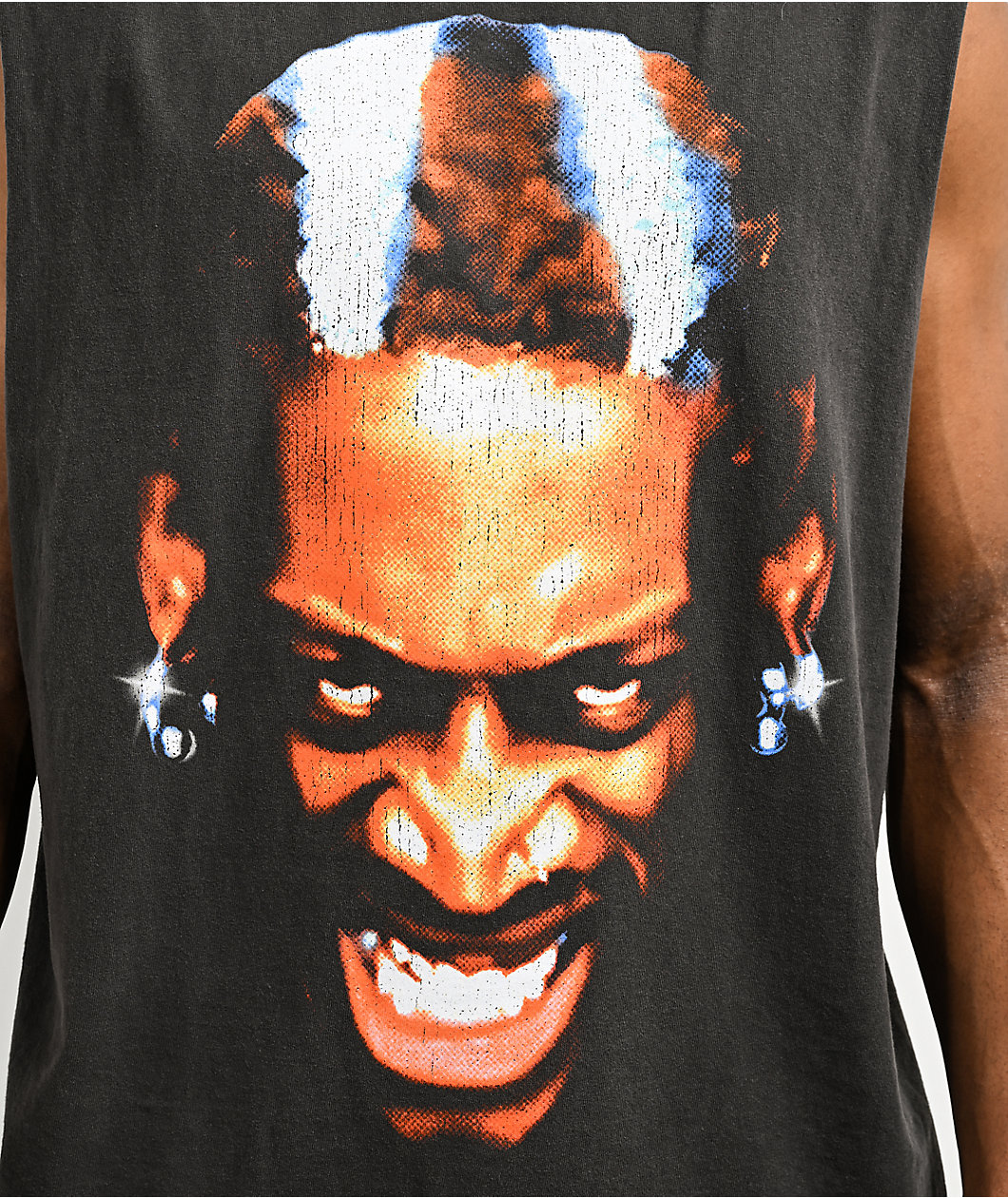 Rodman Apparel Bad Boy Tour Black Muscle Tank Top