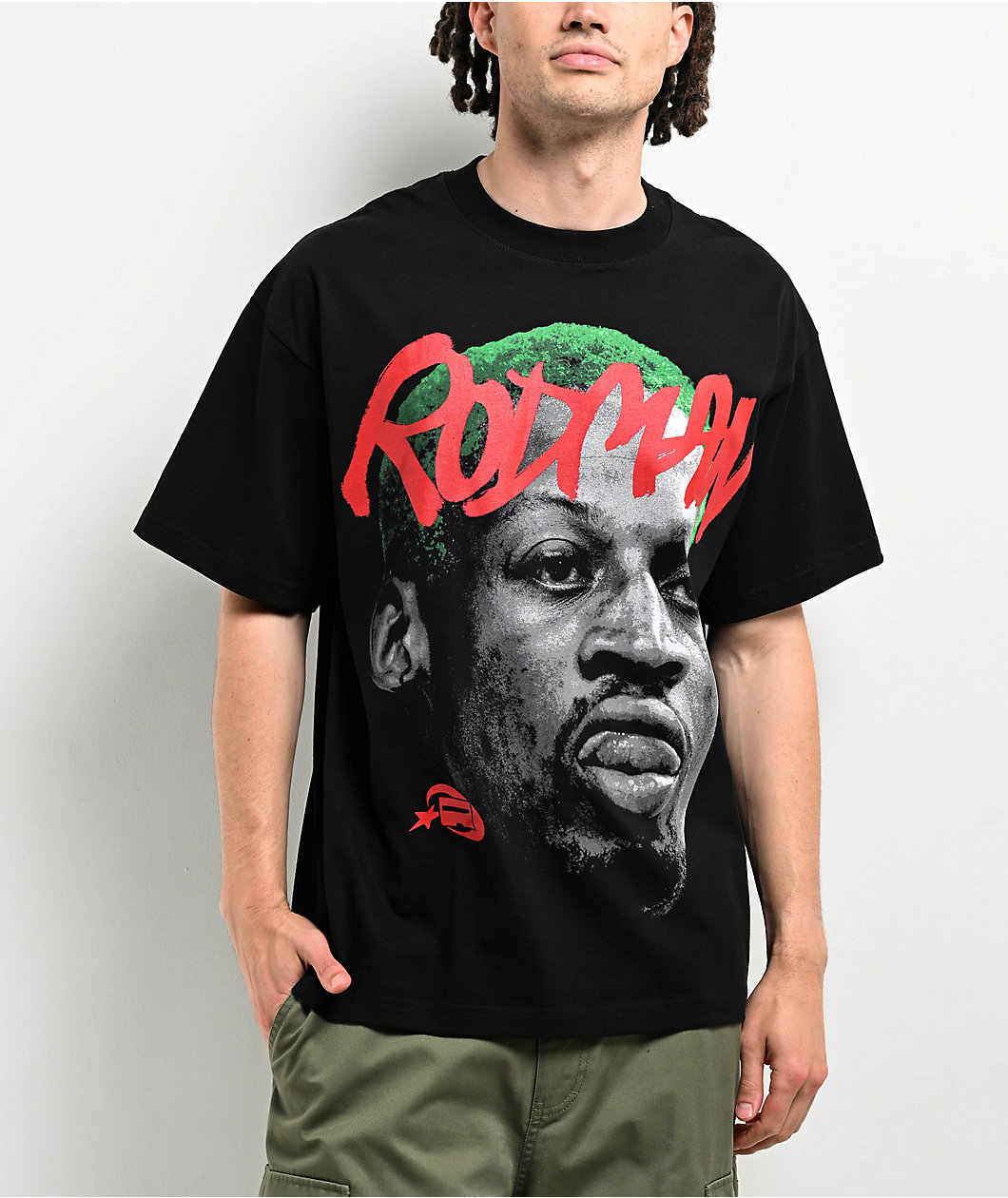 Rodman Apparel Cold Stares Black T-Shirt