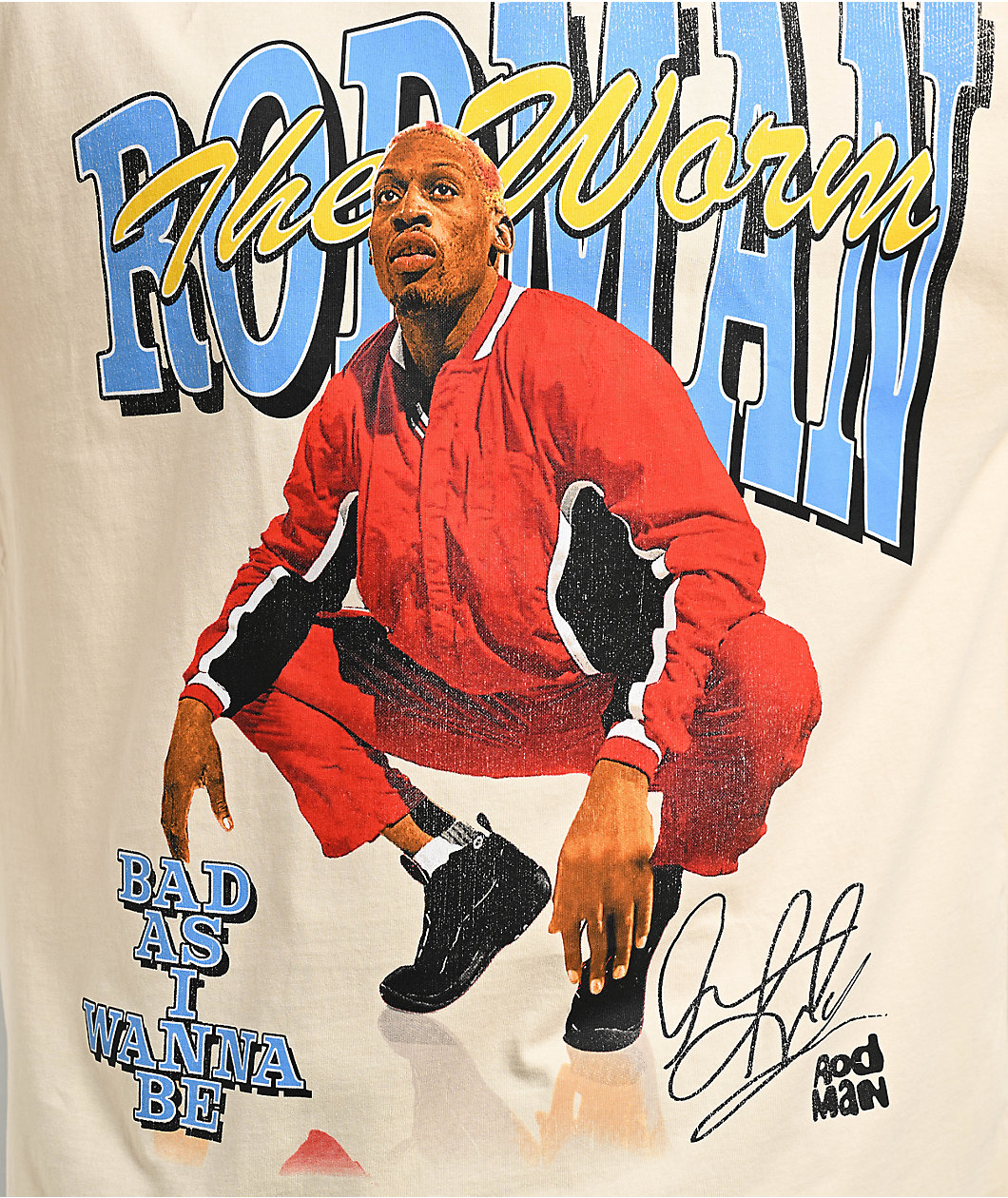 Rodman Apparel Squatter Cream T-Shirt