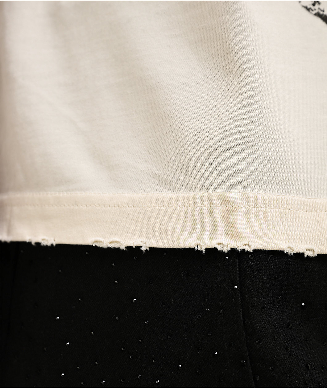 Rodman Apparel Upside Down Cream T-Shirt
