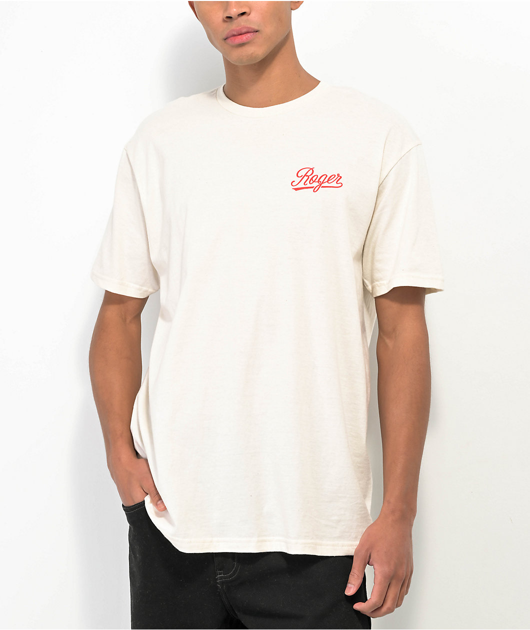 Roger Sunset Tan T-Shirt