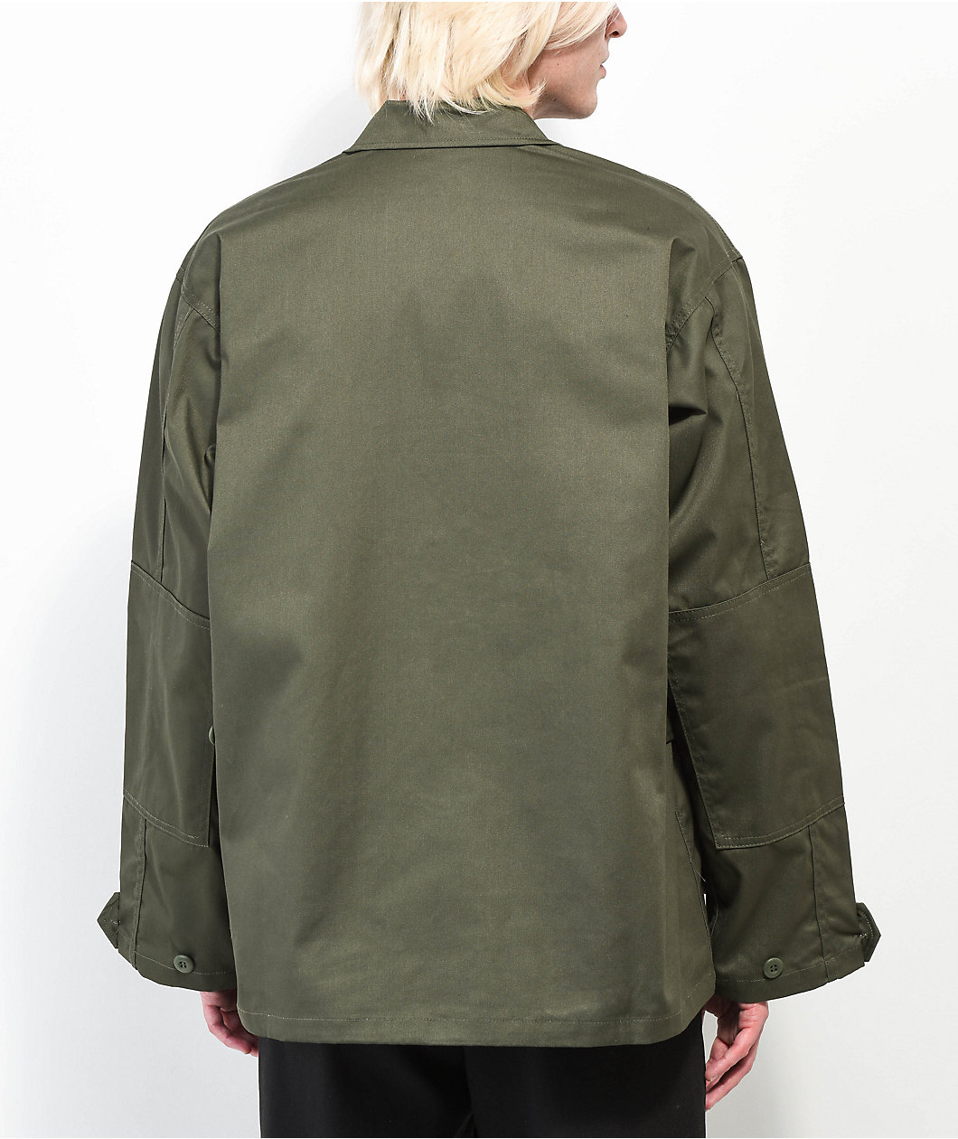 Rothco Heavy Weight Green Button Up Shirt