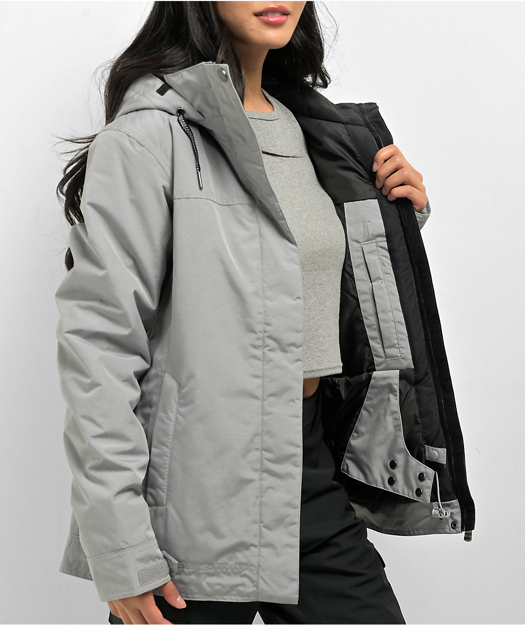 Roxy Billie Grey 10K Snowboard Jacket