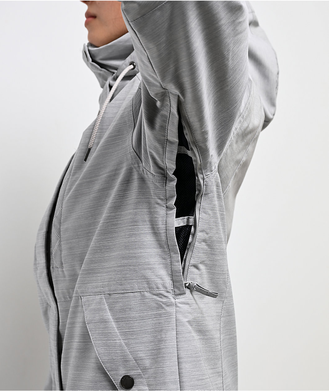 Roxy Billie Heather Grey 10K Snowboard Jacket