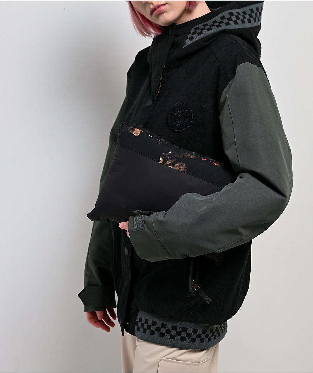 Roxy Christal Rose Garden Puffer Jacket