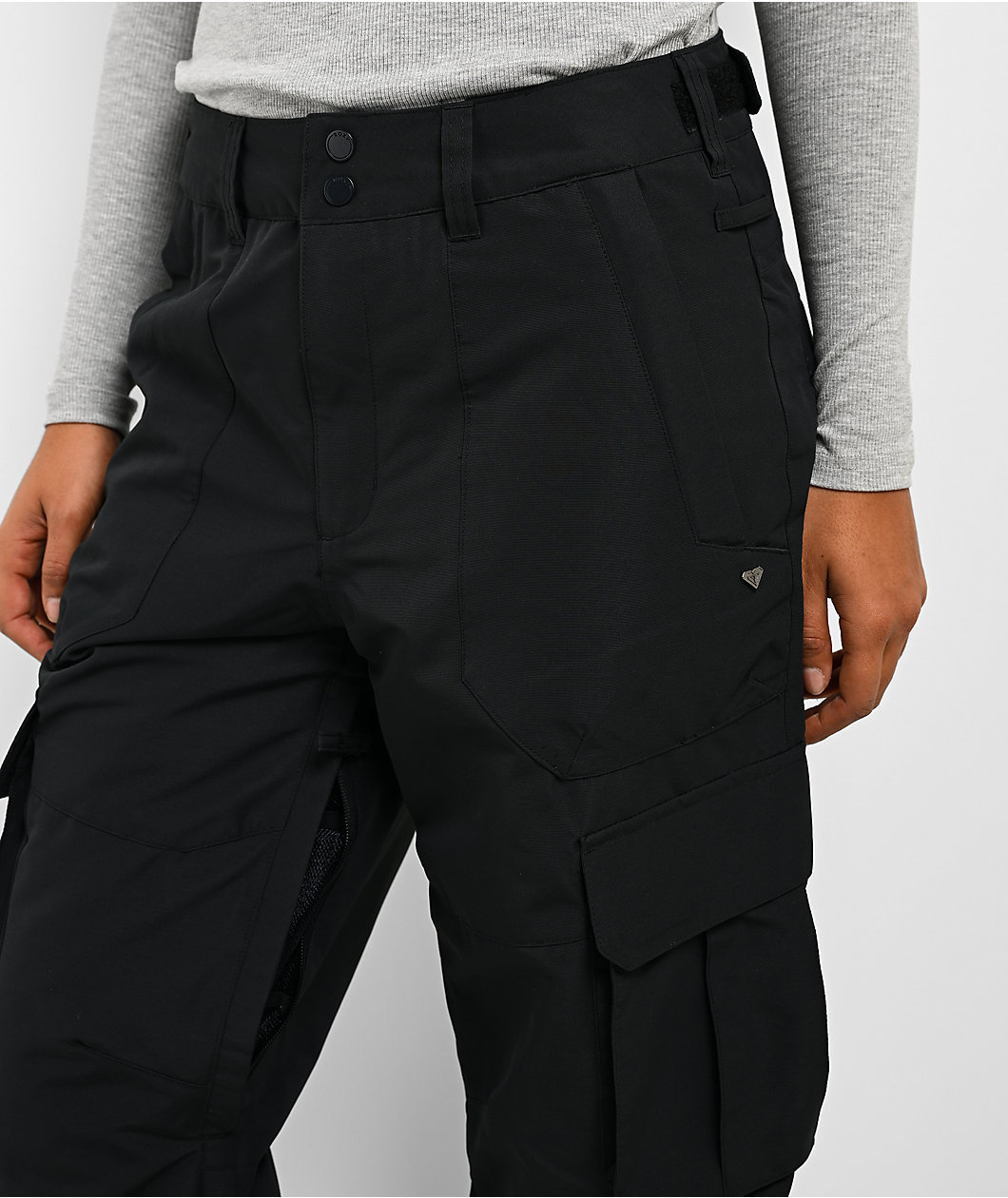Roxy Trooper Cargo Black 10K Snowboard Pants