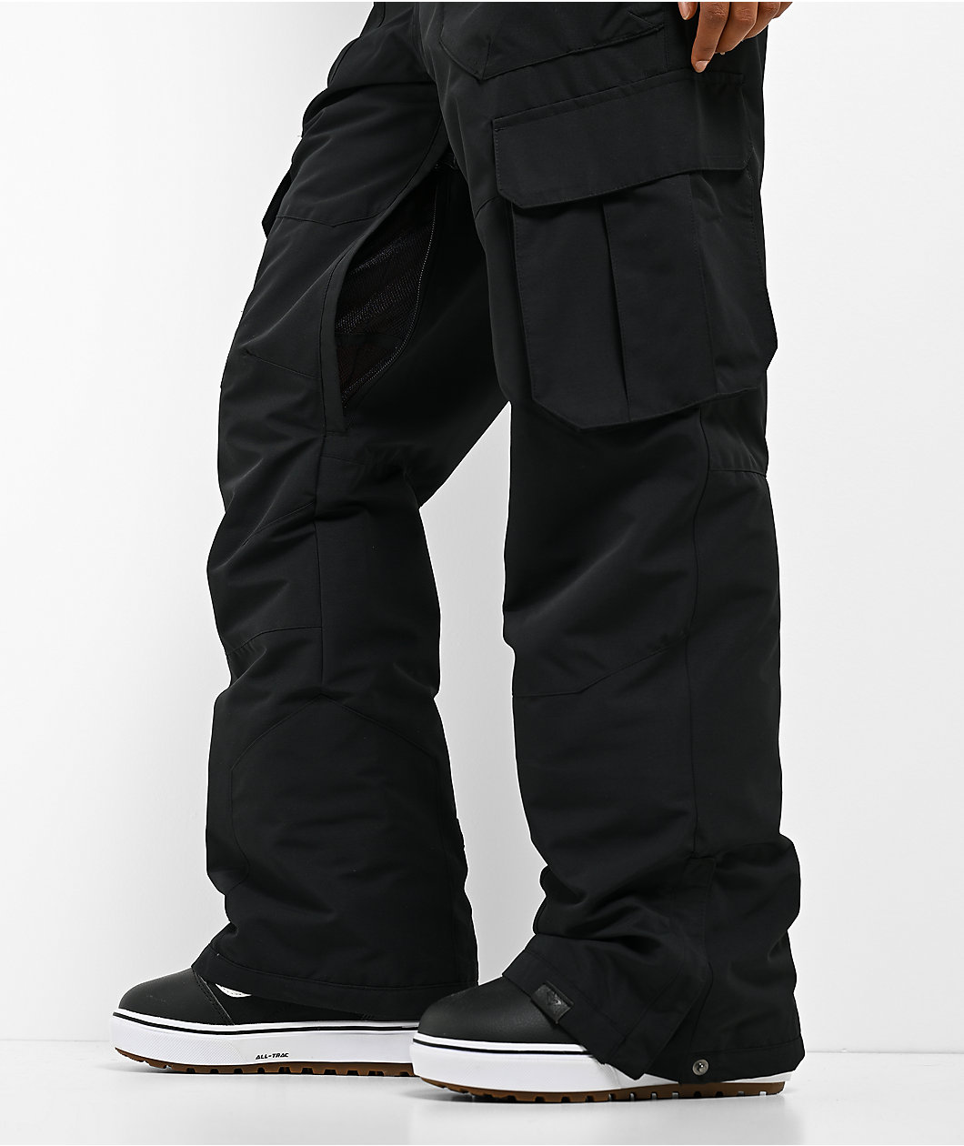 Roxy Trooper Cargo Black 10K Snowboard Pants