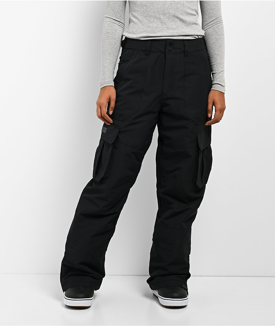 Roxy Trooper Cargo Black 10K Snowboard Pants