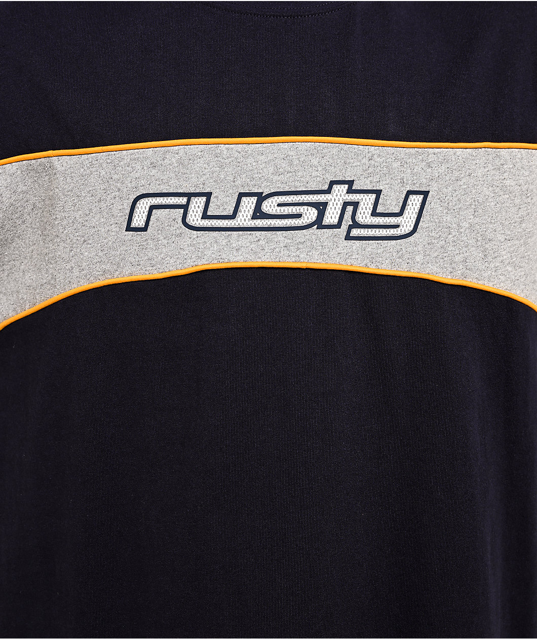 Rusty Kinetic Navy Heavyweight T-Shirt
