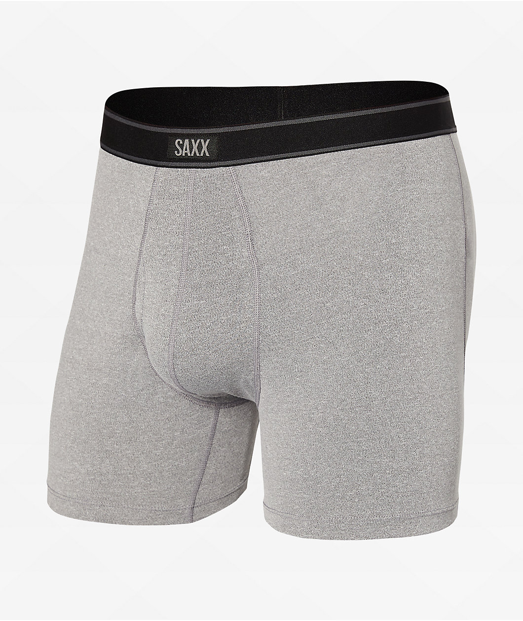 SAXX Daytripper Heather Grey Boxer Briefs