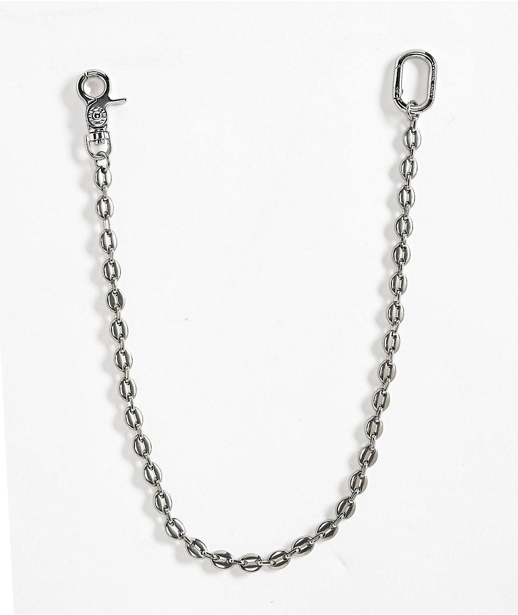 Saint Midas Mariner Silver Pocket Chain