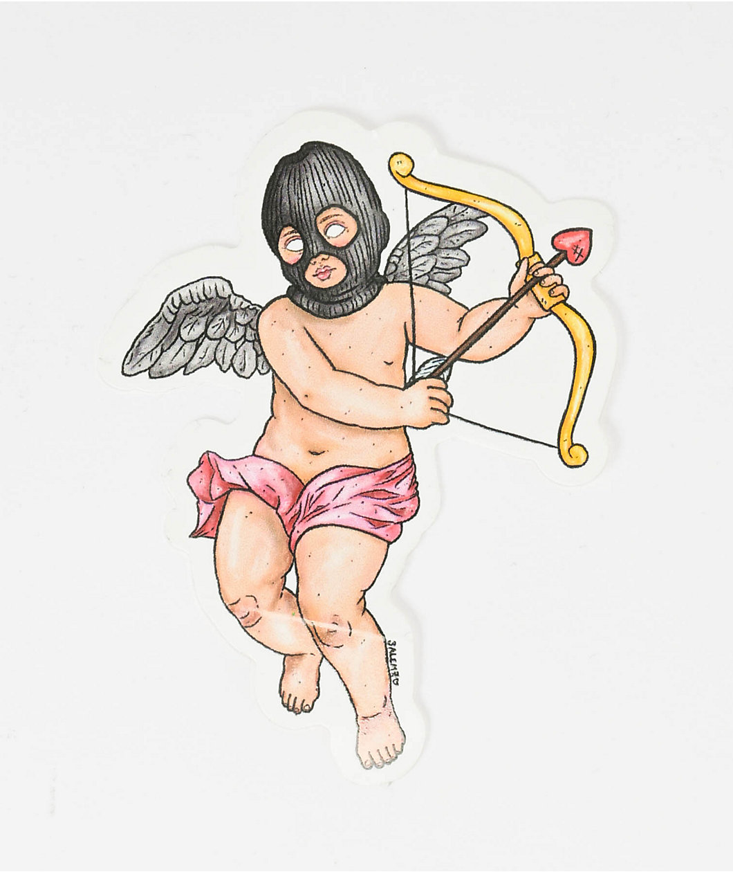 Salem7 Cupid Sticker