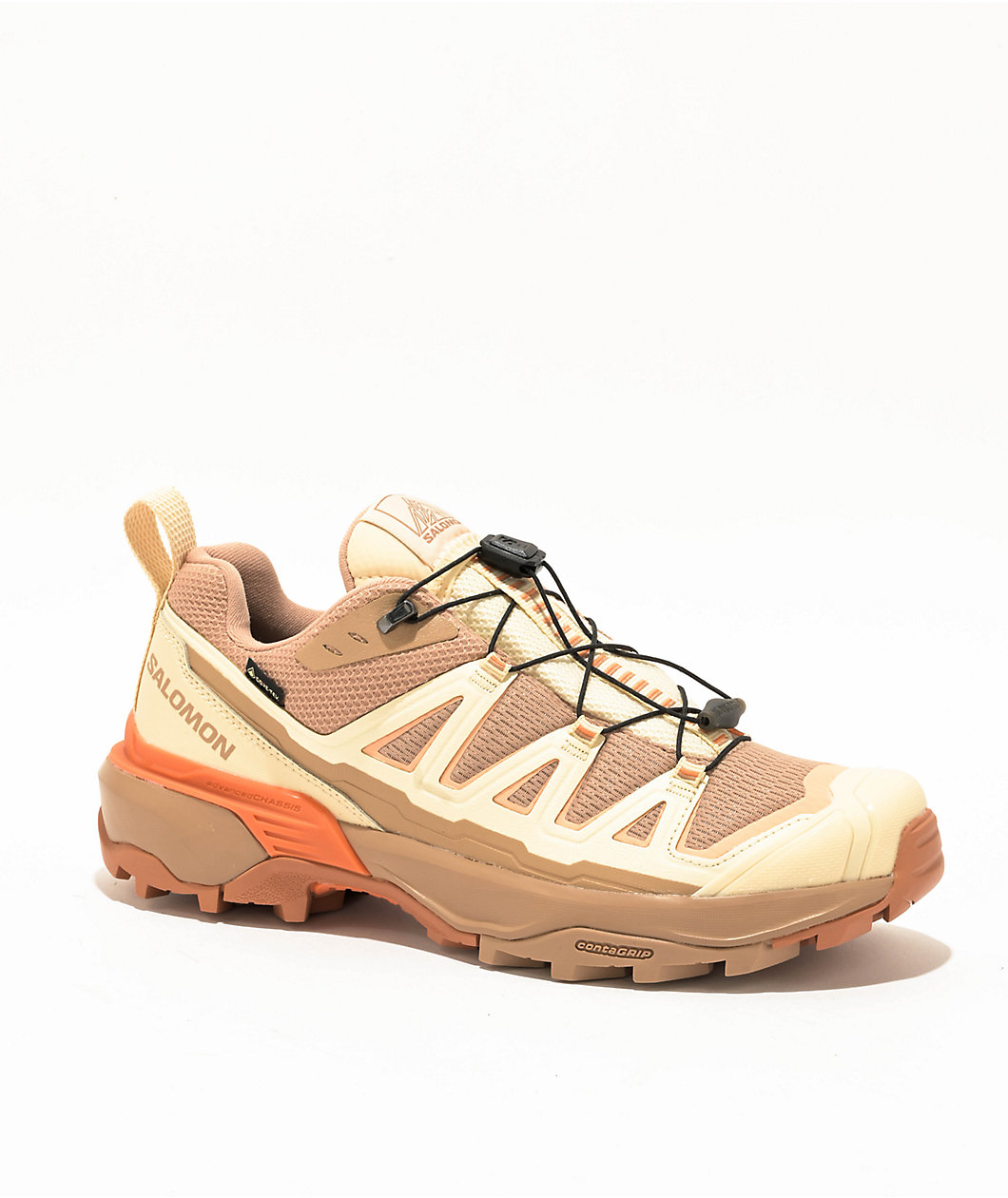 Salomon X Ultra 360 Edge Gore-Tex Shortbread & Prarie Sunset Shoes