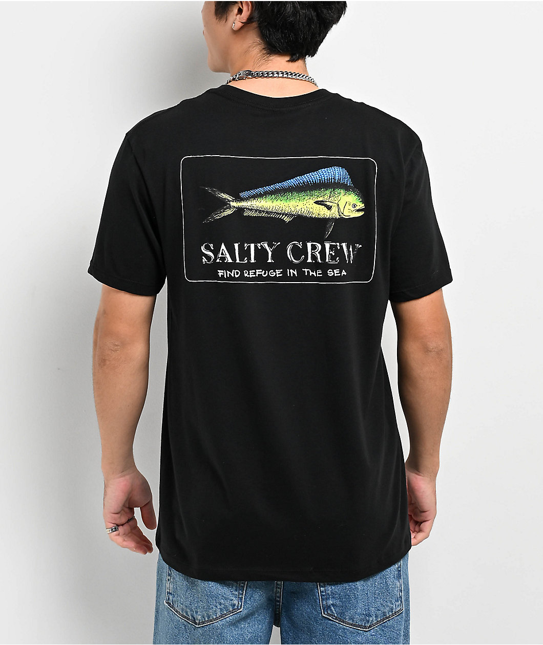 Salty Crew El Dorado Black T-Shirt