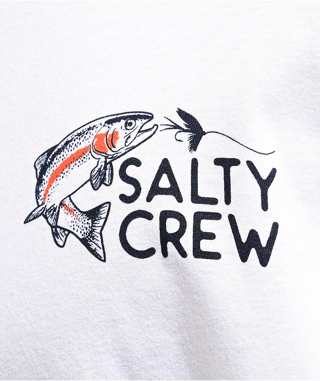 Salty Crew Fly Trap White T-Shirt