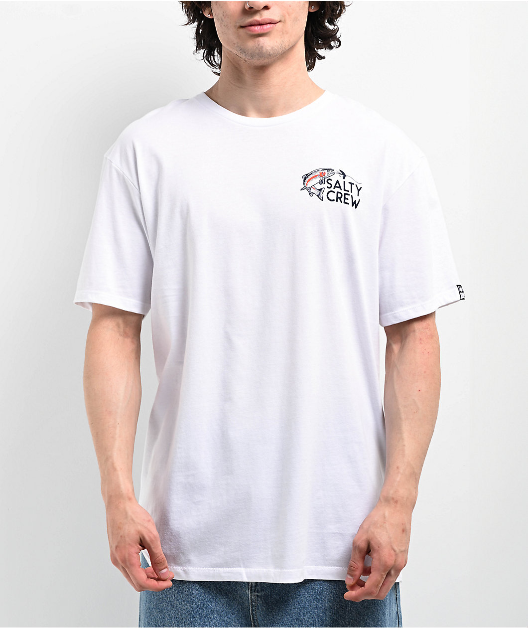 Salty Crew Fly Trap White T-Shirt