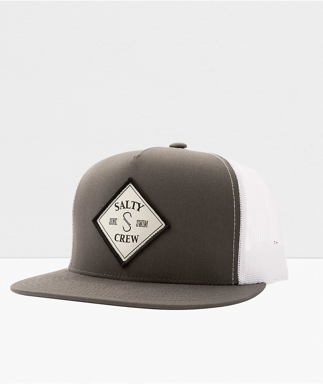 Salty Crew Tippet Black Trucker Hat