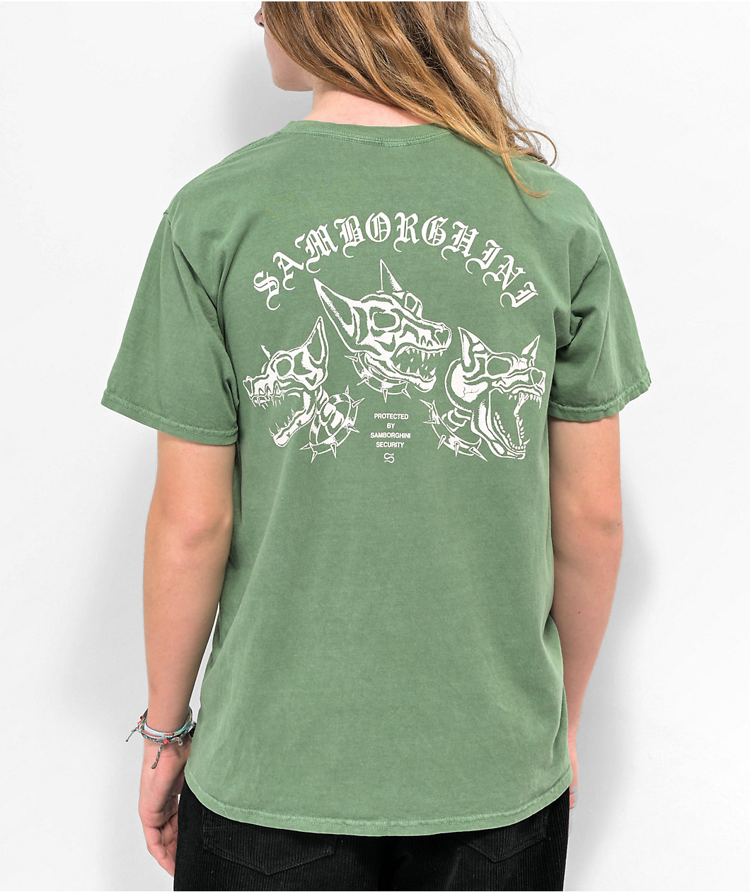Samborghini Security Green T-Shirt