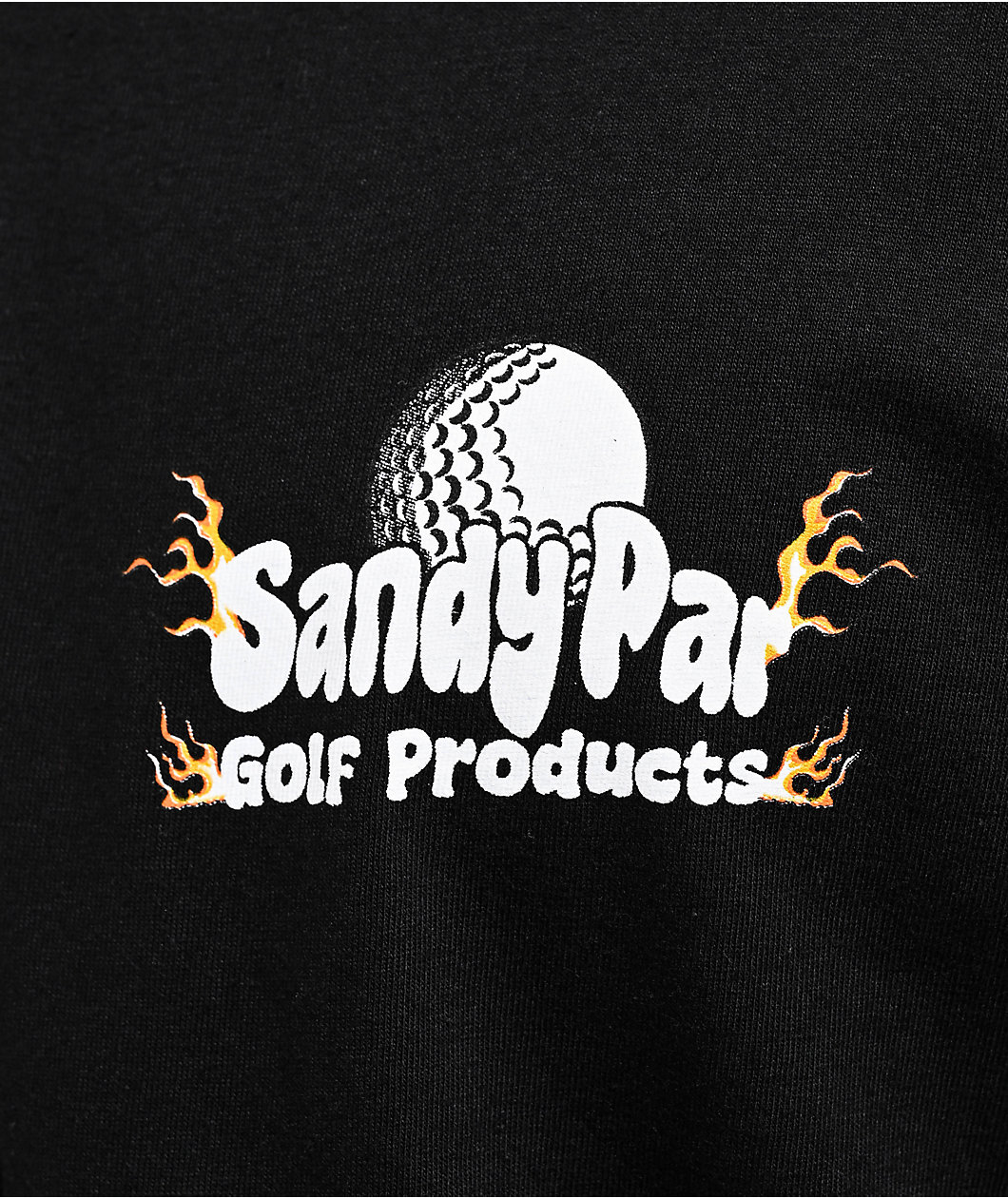 Sandy Par Another Bad Round Black T-Shirt