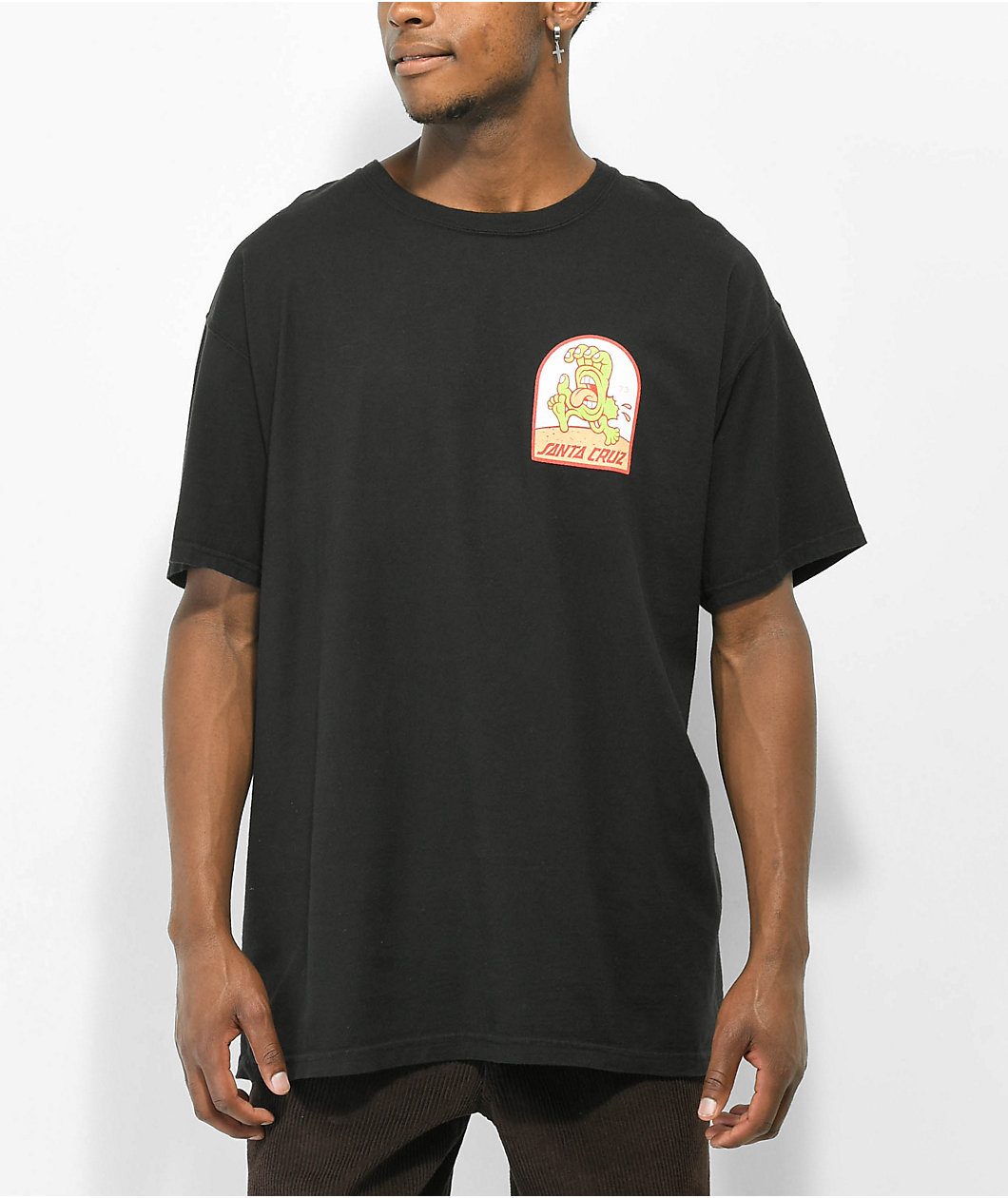 Santa Cruz Beach Bum Pigment Black T-shirt