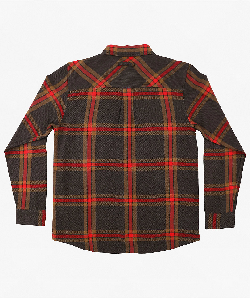 Santa Cruz Classic Brown & Red Flannel Shirt