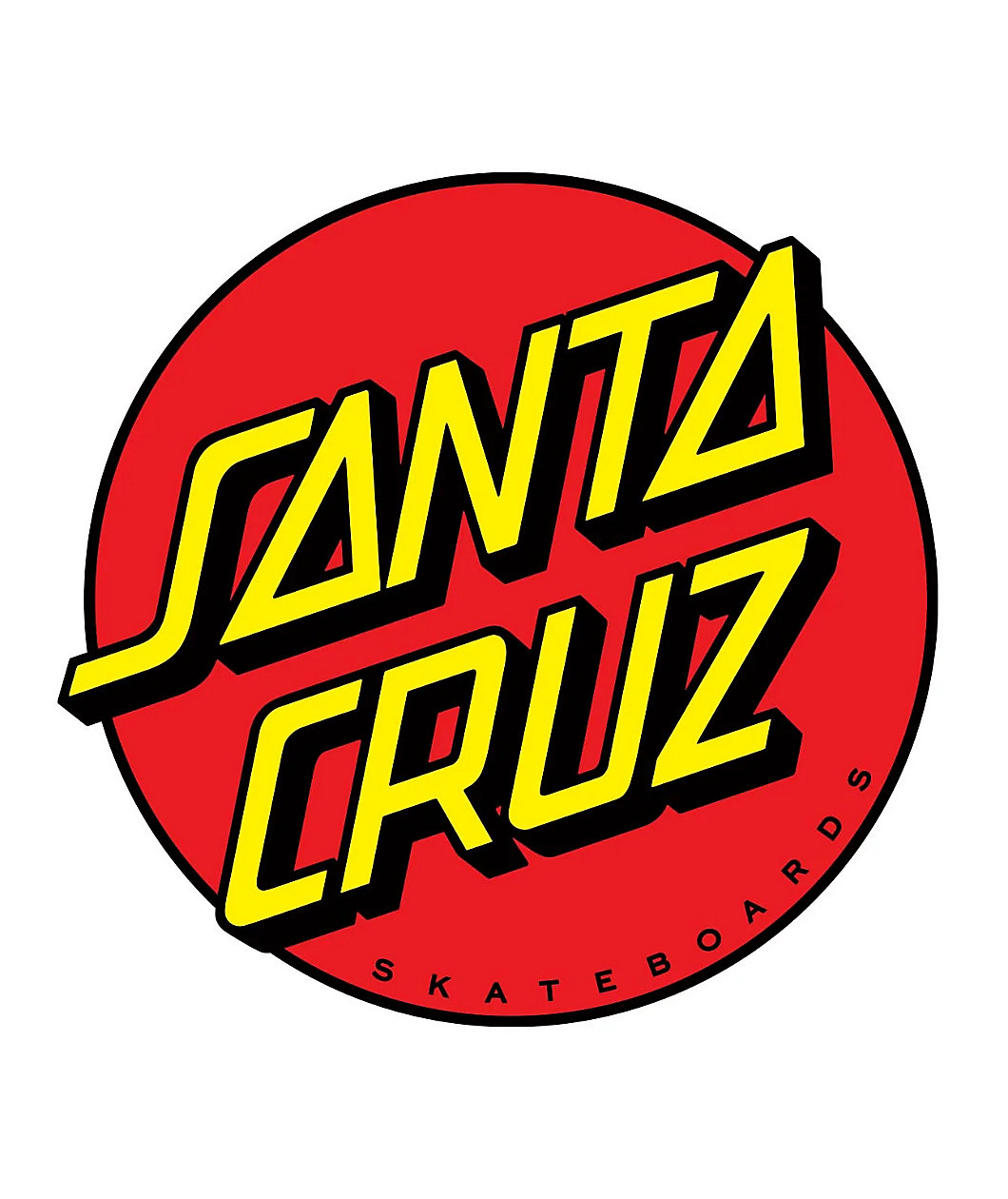 Santa Cruz Classic Dot Sticker