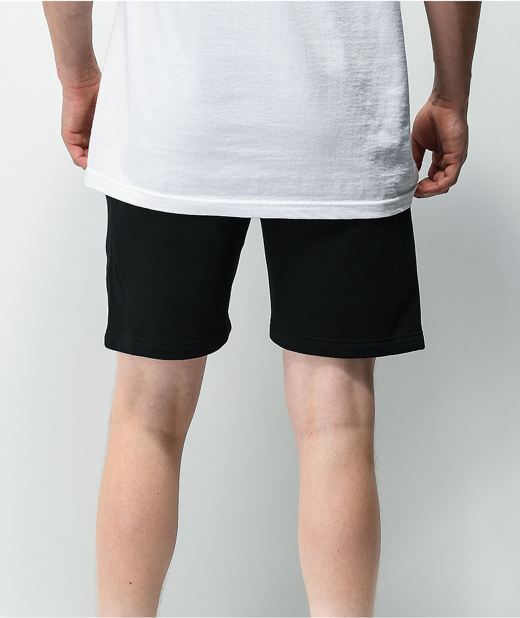 Santa Cruz Forge Hand Black Sweat Shorts