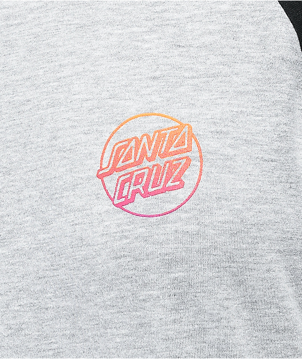 Santa Cruz Gradient Mini Opus Raglan T-Shirt
