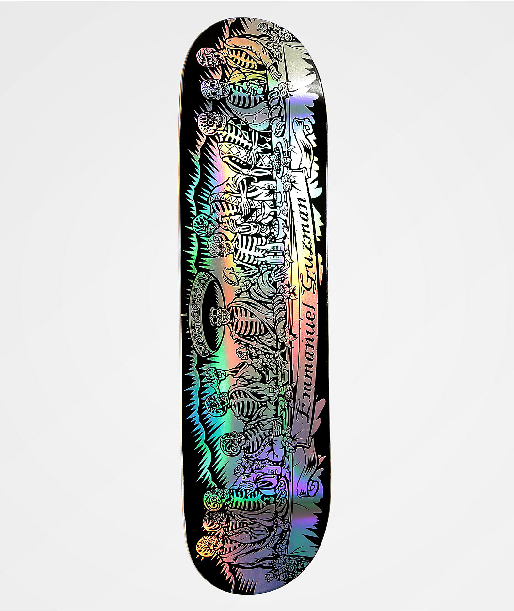 Santa Cruz Guzman 20 Years Dining With The Dead 8.27" Skateboard Deck