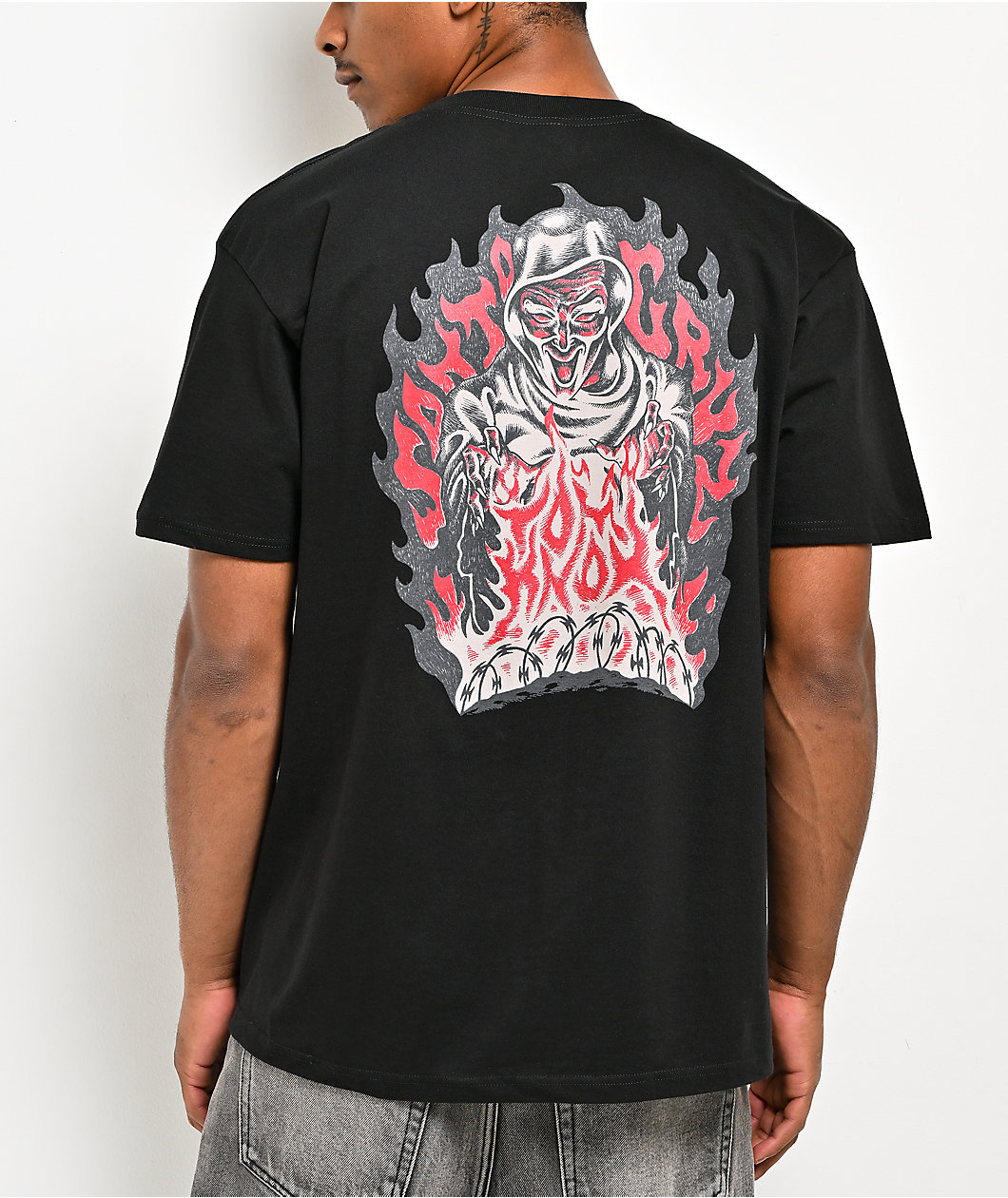 Santa Cruz Knox Razor Black T-Shirt
