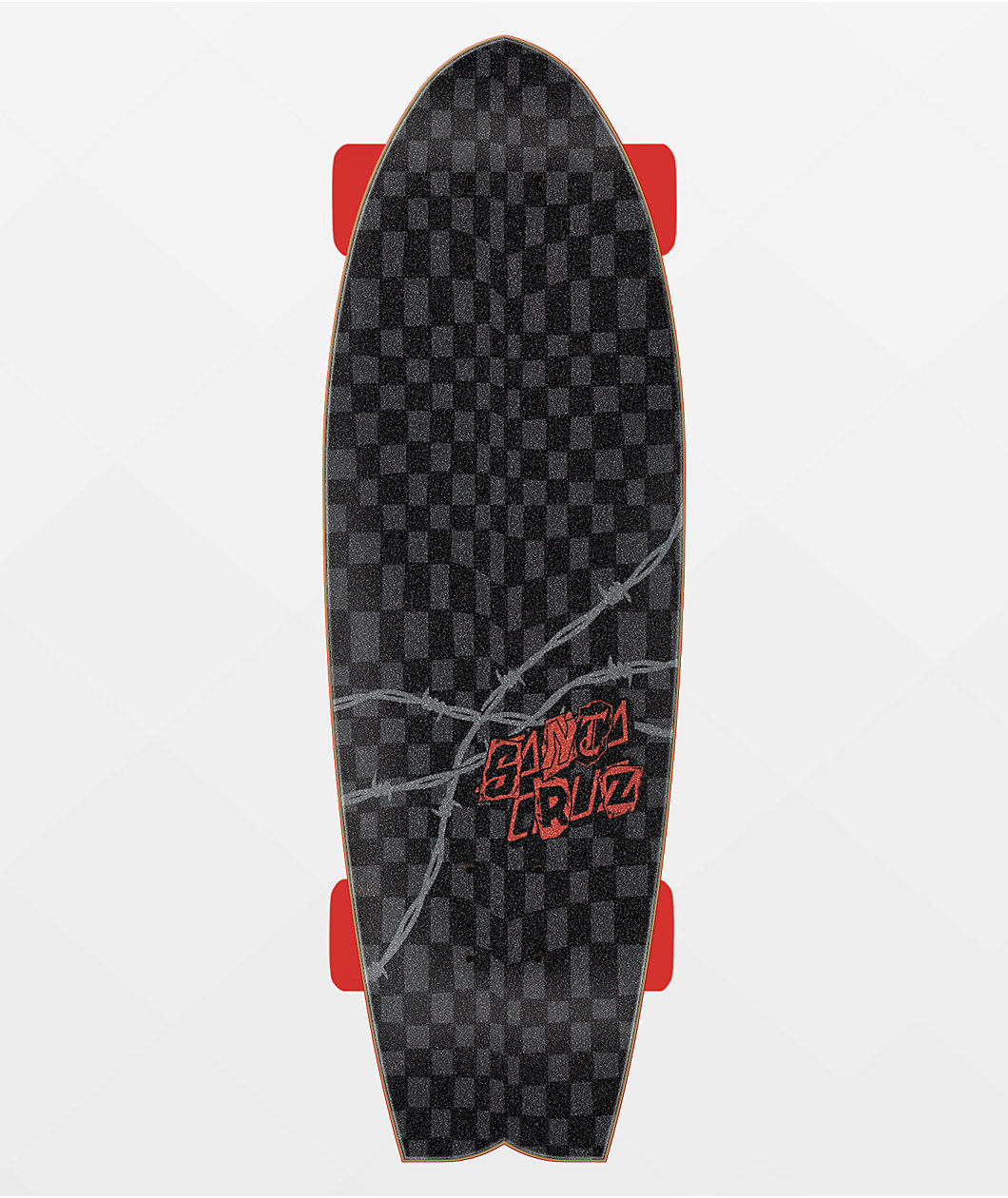 Santa Cruz Pay Off Dot Shark 27.69" Cruiser Skateboard Complete