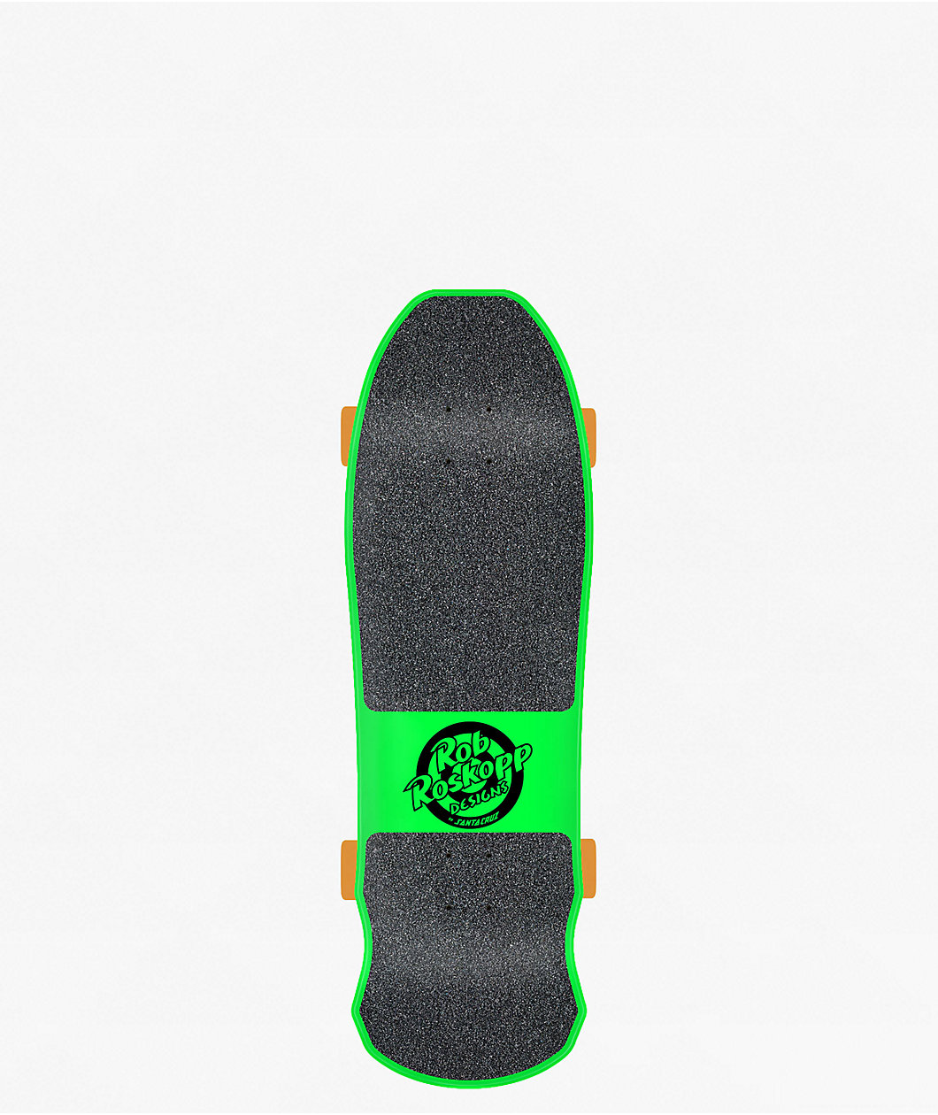 Santa Cruz Roskopp Face Green Reissue 9.5" Cruiser Skateboard Complete