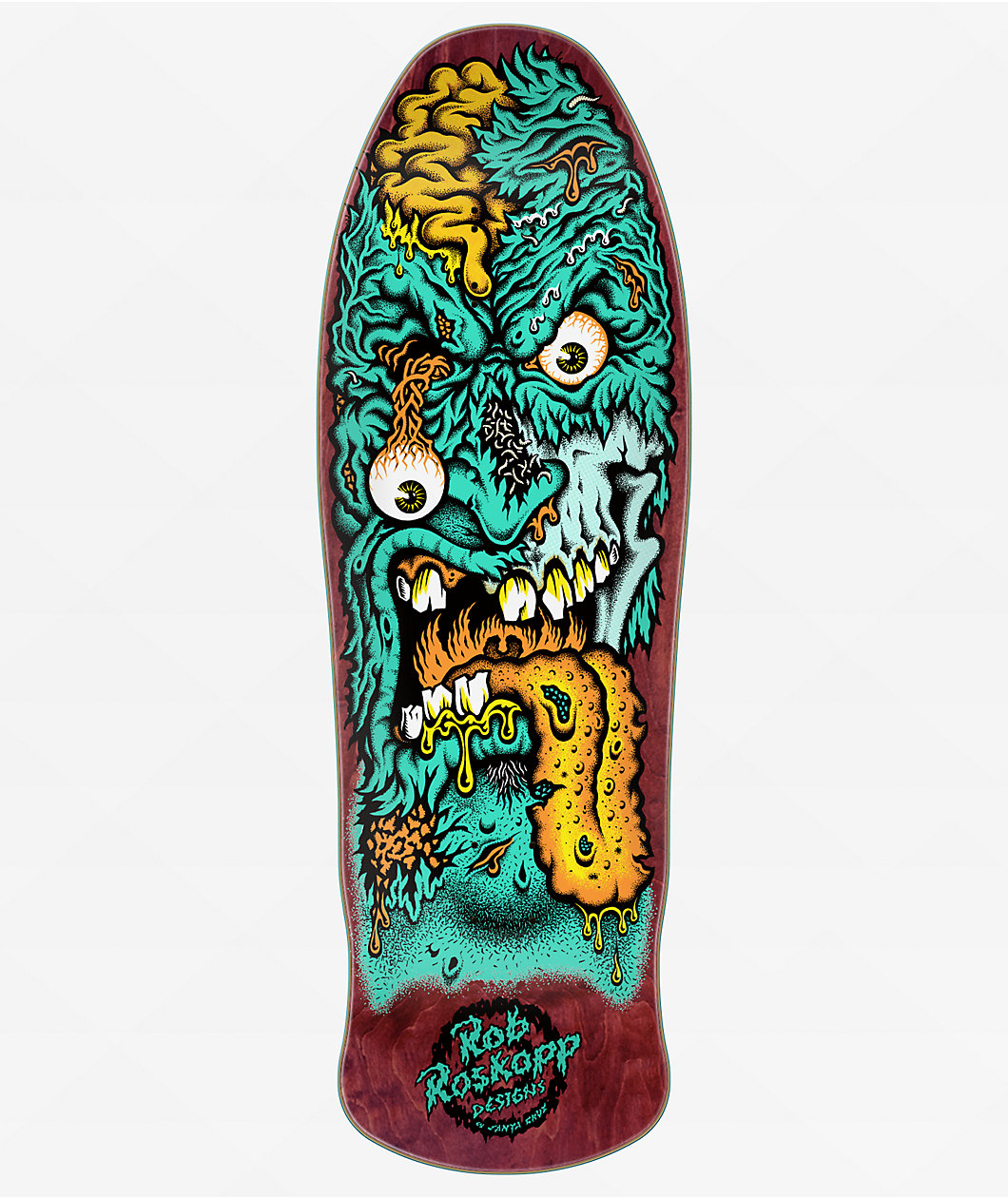 Santa Cruz Roskopp Face Two Reissue 9.9" Skateboard Deck
