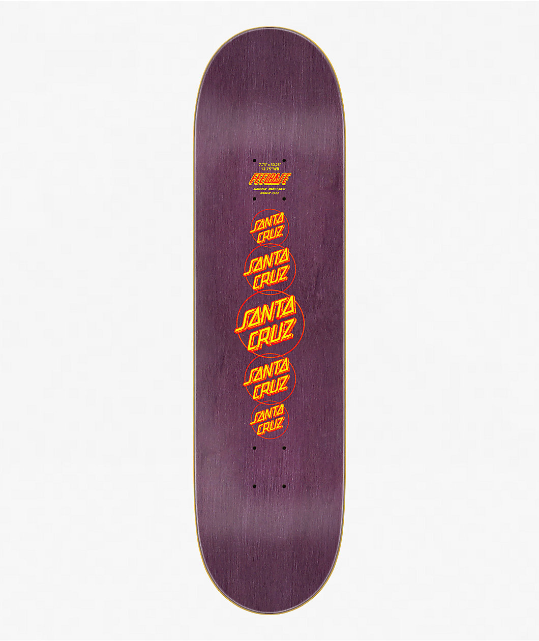 Santa Cruz Thermal Hands FeelBase 7.75" Skateboard Deck