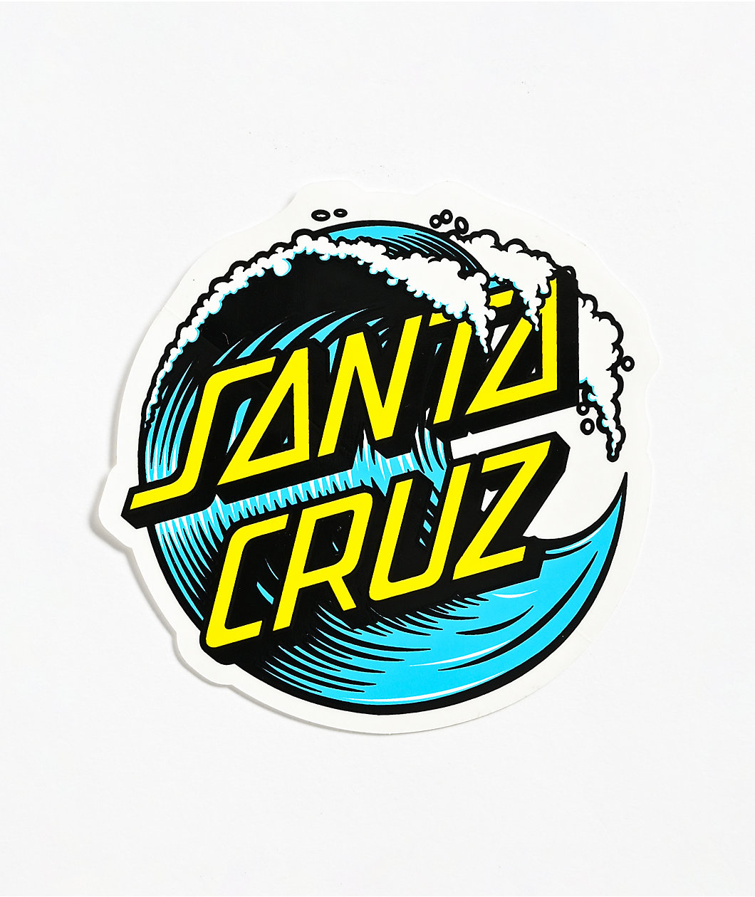 Santa Cruz Wave Dot Sticker