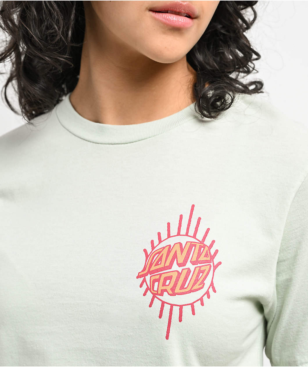 Santa Cruz Wonder Dot Honey Dew T-Shirt