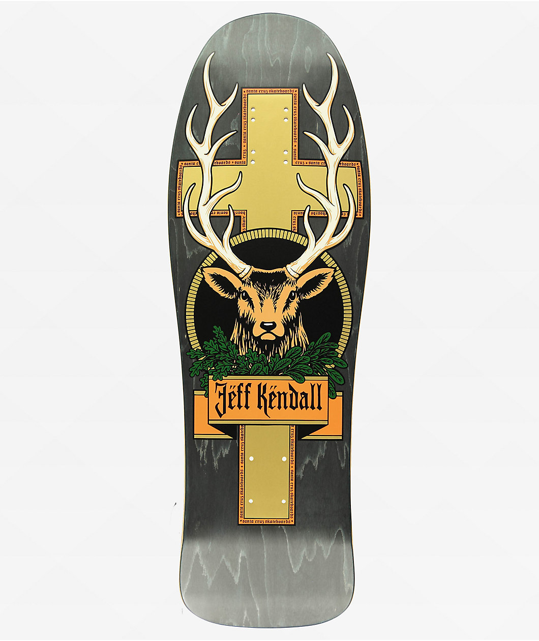 Santa Cruz x Jagermeister Kendall Deer Santa Reissue 10.18" Skateboard Deck